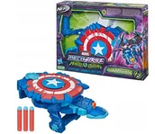 Figurki dla dzieci - HASBRO NERF MECH STRIKE Tarcza Kapitana Ameryki Kapitan Ameryka - miniaturka - grafika 1