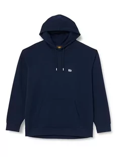Lee Męska bluza z kapturem, Emperor Navy, L - Bluzy męskie - miniaturka - grafika 1