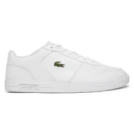 Sneakersy męskie - Obuwie sportowe LACOSTE T-BASE 48SMA0114-21G - miniaturka - grafika 1