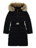 Płaszcze damskie - Guess Płaszcz zimowy J5BL19 W3080 Czarny Regular Fit - miniaturka - grafika 1