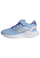 Piłka nożna - adidas Runfalcon 5 Shoes Kids, Niskie Buty Niepiłkarskie, Glow Blue/Silver Met./Clear Pink, 33 EU, Glow Blue Silver Met Clear Pink, 33 EU - miniaturka - grafika 1