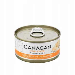Canagan Chicken With Salmon  For Cats (Kurczak Z Łososiem)  75G - Mokra karma dla kotów - miniaturka - grafika 1