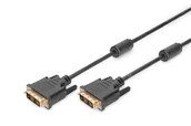 Kable - Digitus Kabel Cable DVI-D 18+1 Single Link M/M 2m blk - AK-320100-020-S - miniaturka - grafika 1
