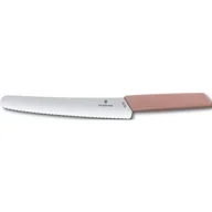 Noże kuchenne - Victorinox Nóż do chleba i ciast ostrze ząbkowane 22 cm różowy 6.9076.22W5B 6.9076.22W5B - miniaturka - grafika 1