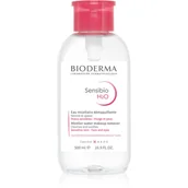 Płyny micelarne - Bioderma Sensibio H2O płyn micelarny do skóry wrażliwej z dozownikiem 500 ml - miniaturka - grafika 1