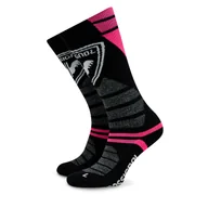 Skarpety termoaktywne - Skarpety narciarskie Rossignol W Premium Wool RLMWX04 Czarny - miniaturka - grafika 1