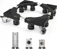 Akcesoria i części do pralek i suszarek - Podstawa Pod Pralkę Lodówkę Antywibracyjna Regulowana Kółka - miniaturka - grafika 1