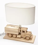 Lampy pozostałe - Biała lampka dziecięca ciężarówka ze skarbonką - S190 E4-H82 - miniaturka - grafika 1