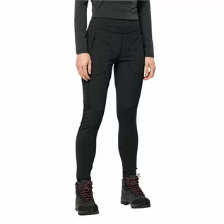 Bielizna sportowa damska - Damskie getry termoaktywne SALMASER TIGHTS W black - grafika 1