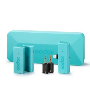 Godox MoveLink Mini LT (Lightning) Kit 2 (Zielony) system bezprzewodowy 2,4 GHz - Kamery cyfrowe - akcesoria - miniaturka - grafika 1
