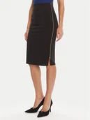 Spódnice - Rinascimento Spódnica ołówkowa CFC0125230003 Czarny Slim Fit - miniaturka - grafika 1