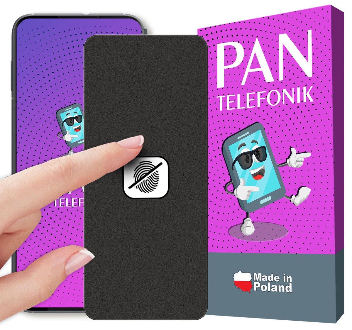 NAJLEPSZA FOLIA 5D MATOWA DO XIAOMI BLACK SHARK 3 HYDROŻELOWA ORYGINAŁ