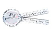 Akcesoria dla osób starszych i niepełnosprawnych - GONIOMETR PRZEZROcZYSTY 20cM 4FIZJO - miniaturka - grafika 1