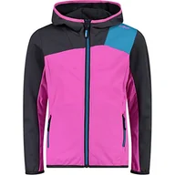 Kurtki i płaszcze dla dziewczynek - CMP Dziewczęca Kid G Jacket Fix Hood Jacket - miniaturka - grafika 1
