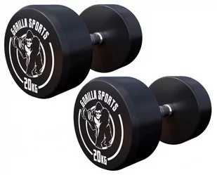 Zestaw hantli gumowanych 40kg 20x2kg - Gryfy - miniaturka - grafika 1
