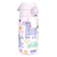 Bidony dla dzieci - Butelka ION8 Double Wall I8TS320PPUNIC Unicorns - miniaturka - grafika 1