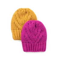 Czapki damskie - Czapka Stylowy Francuz Fuksja - miniaturka - grafika 1