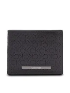 Portfele - Calvin Klein Duży Portfel Męski Modern Bar Bifold 6Cc W/Bill K50K511834 Czarny - miniaturka - grafika 1