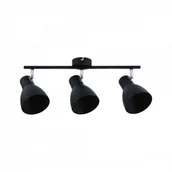 Lampy sufitowe - Paulmann Davy lampa sufitowa, czarna, 3-punktowa - miniaturka - grafika 1