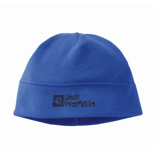 Dziecięca czapka polarowa Jack Wolfskin REAL STUFF BEANIE K nordic sky - ONE SIZE - Czapki dla dzieci - miniaturka - grafika 1