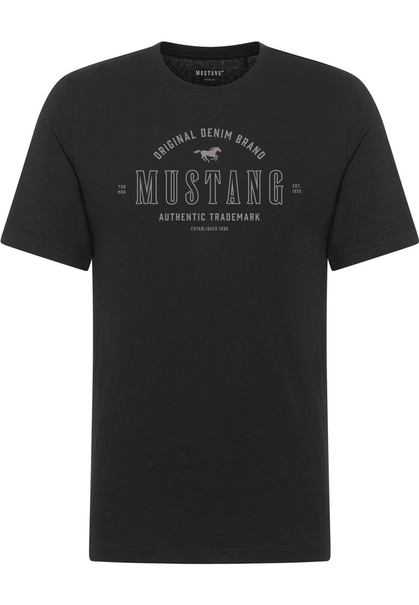 Męski T-Shirt Mustang Style Alex Black 1017999 4142