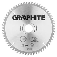 Piły spalinowe - Graphite Tarcza do pilarki, widiowa, 200 x 30 mm, 60 zębów TOP-57H678 - miniaturka - grafika 1