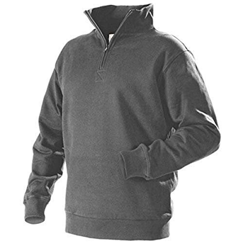 Blakläder Sweater z zamkiem błyskawicznym 1/2, 1 sztuka, rozmiar XXXL, szary, 336510489400XXXL