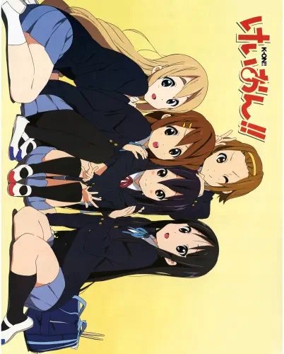 Plakat Anime Manga K-on! KON_006 A3 (custom)