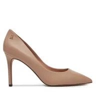 Czółenka - Szpilki Tommy Hilfiger Essential Pointed Pump FW0FW07533 Beżowy - miniaturka - grafika 1