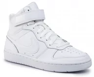 Buty dla dziewczynek - Nike, Buty dziecięce, Court Borough Mid 2 (Gs) Cd7782-100, rozmiar 36 1/2 - miniaturka - grafika 1
