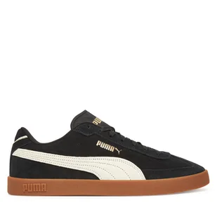 Sneakersy Puma Club II Era Suede 400717 01 Czarny - Sneakersy męskie - miniaturka - grafika 1