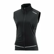 Kurtki i kamizelki sportowe damskie - Kamizelka Salomon Light Shell W Black - miniaturka - grafika 1