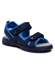 Superfit Sandały 1-000181-8000 D Granatowy - Buty dla chłopców - miniaturka - grafika 1