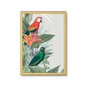 Ramki na zdjęcia - Ramka zatrzaskowa, rama plakatowa, ramka na zdjęcie, A3, 25 mm, złoty - miniaturka - grafika 1