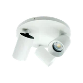 Lampy sufitowe - OxyLED Lampa sufitowa CROSTI LACCE RO TRE biała 894767 894767 - miniaturka - grafika 1