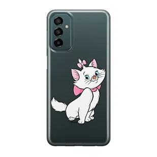 ERT GROUP etui na telefon Samsung M13 4G/M23 5G/F23, case oryginalny i oficjalnie licencjonowany przez Disney, wzór Marie 007, optymalnie dopasowane, plecki z TPU częściowo przeźroczyste - Etui i futerały do telefonów - miniaturka - grafika 1