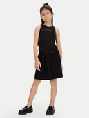 Spódnice - Calvin Klein Spódnica Punto Milano LVCKSJC20G Czarny Regular Fit - miniaturka - grafika 1