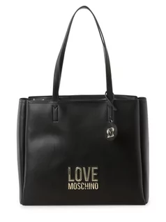 Torebki damskie - Love Moschino - Damska torba shopper, czarny - grafika 1