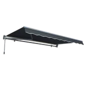 Markizy - Markiza Tarasowa Classic 450X300, Grey - Focus Garden - miniaturka - grafika 1