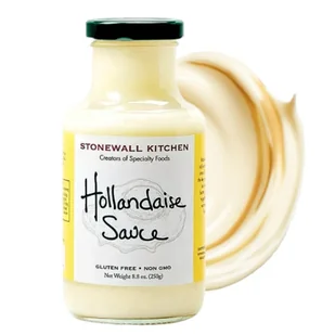 KLASYCZNY SOS HOLENDERSKI Biały sos do warzyw szparagów Hollandaise Sauce - Majonezy i dressingi - miniaturka - grafika 1