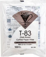 Akcesoria i części do ekspresów do kawy - Orion CAFEC Filtry papierowe DARK Roast pojemność 1 filiżanka kolor biały sztuk 100 - miniaturka - grafika 1