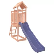 Place zabaw - Drewniany zestaw zabawowy - wieża, drabinka, zjeżd / AAALOE - miniaturka - grafika 1