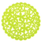 Obrusy i serwetki - Podkładka na stół filcowa 30 cm mix kolorów - miniaturka - grafika 1