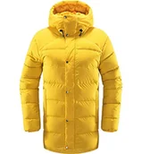 Kurtki damskie - Haglöfs Damska kurtka puchowa Näs Down Jacket Insulating, oddychająca, odporna na działanie wody żółty Pumpkin Yellow S - miniaturka - grafika 1