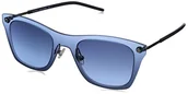 Okulary przeciwsłoneczne - Marc Jacobs Okulary przeciwsłoneczne MARC 25/S prostokątne okulary przeciwsłoneczne 49, niebieskie - miniaturka - grafika 1