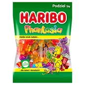 Cukierki - Haribo Phantasia Żelko-pianki o smaku owocowym i o smaku cola 160g - miniaturka - grafika 1