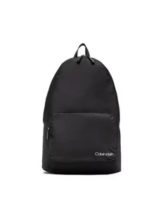 Calvin Klein Jeans Calvin Klein Jeans Męski plecak z kieszenią na zamek błyskawiczny, Ck czarny - Rozmiar Uniwersalny - Plecaki - miniaturka - grafika 1