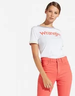 Koszulki i topy damskie - Damska koszulka t-shirt Wrangler RINGER TEE XS - miniaturka - grafika 1