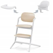 Krzesełka do karmienia - Krzesełko do karmienia Cybex Lemo 3w1 Sand White - miniaturka - grafika 1