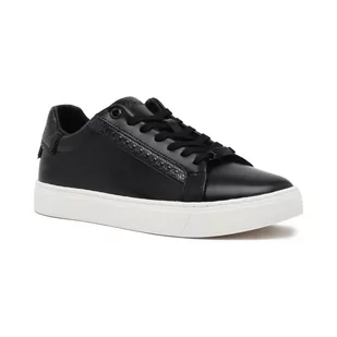 Calvin Klein Trampki CLEAN CUP LACE UP-NA, BEH | z dodatkiem skóry - Trampki damskie - miniaturka - grafika 1